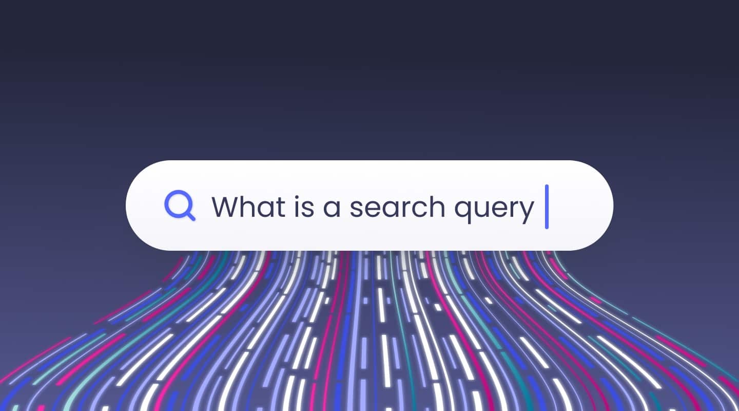 What is a search query and how is it processed by a search engine?